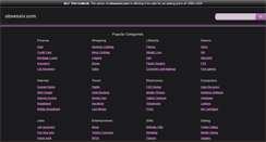 Desktop Screenshot of obsessiv.com