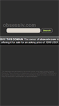 Mobile Screenshot of obsessiv.com