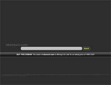 Tablet Screenshot of obsessiv.com